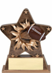 Starburst Football resin Award RS10