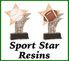 Sports Star Resin Awards