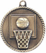Basketball High Relief Medal HR710