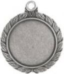 Wreath Insert Medal Silver HR908S