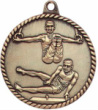 Gymnastics Male High Relief Medal HR795