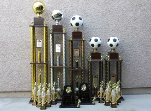NSL Soccer Tournament Trophies