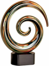 AGS24 Swirl Art Glass Award
