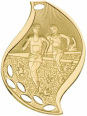 Cross Country Flame Sport Medal FM105