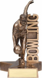Bowling Billboard Male Resin Award RST227
