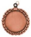 Traditional Wreath Medal Bronze HR905B