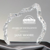 Iceberg Clear Acrylic Award