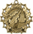 TS512 Pinewood Derby Ten Star Medal