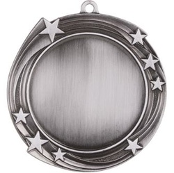 HR930S Silver Custom Insert Medal