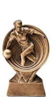 Saturn Female Bowling Resin Award