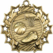 TS402 Basketball Ten Star Medal