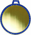 Blue Gem Insert Medal 042A