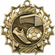 TS411 Soccer Ten Star Medal