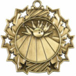 TS403 Bowling Ten Star Medal