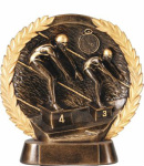 High-Relief Swimming Female Resin Awards