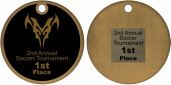 3D Medal Back Personalizing Sample