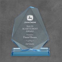 Blue Jewel Acrylic Award