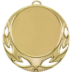 HR933G Gold Open Wreath Insert Holder Medal