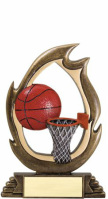 Flame Basketball Resin RFL03B