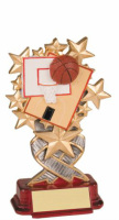 Starburst Basketball Resin Award RSB52