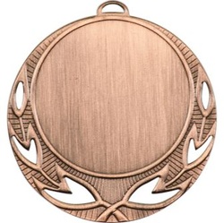 HR933B Bronze Open Wreath Insert Holder Medal