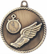 Track High Relief Medal HR760