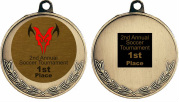 High Relief Medal Back Personalizing Sample