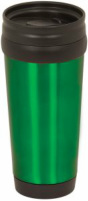 LTM014 Gloss Green Insulated Travel Mug No Handle