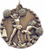 Cheerleading Millennium Medal STM1222