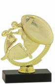 Small Participant Football Trophy