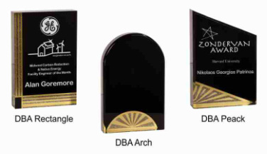 Black Diamonds Acrylic Awards