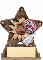 Starburst Cheer Resin Award RS06 5 1/2