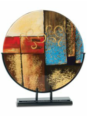 AGS42 Deco Round Art Glass Award