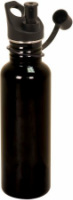 LWB Black Laserable Stainless Steel Water Bottle
