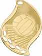 Volleyball Flame Sport Medal FM116