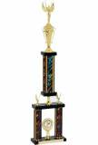2 column Trophy Victory Swimming Trophy