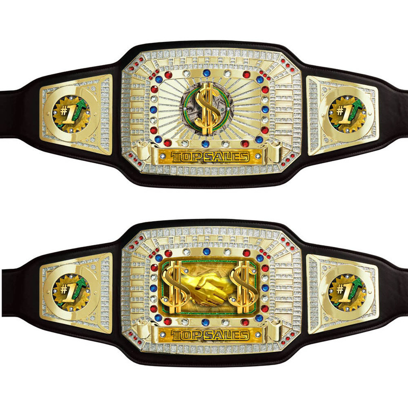 Top Sales Man Championship Award Belt