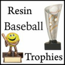 Resin Baseball/Softball trophies