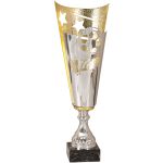 CMC800 Series Gold/silver Twisted Soccer Metal Cup Trophy