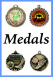 Custom Printed, generic medals