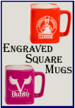 Engraved Square Mugs