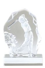 Sculpted Glass Award - CRY202